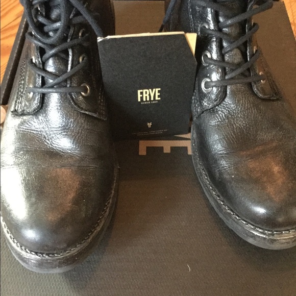 Frye Metallic Combat boots - Picture 5 of 8